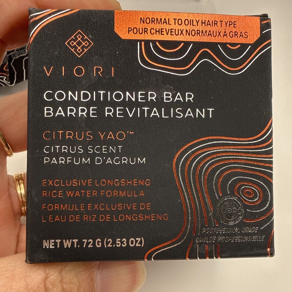 VIORI Citrus Yao Shampoo & Conditioner Bar Handcrafted No Sulfates Vegan NOB - Picture 2 of 10